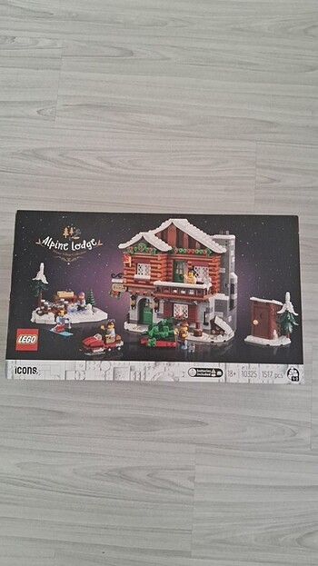 Lego alpine lodge yeni hiç kullanılmadı 