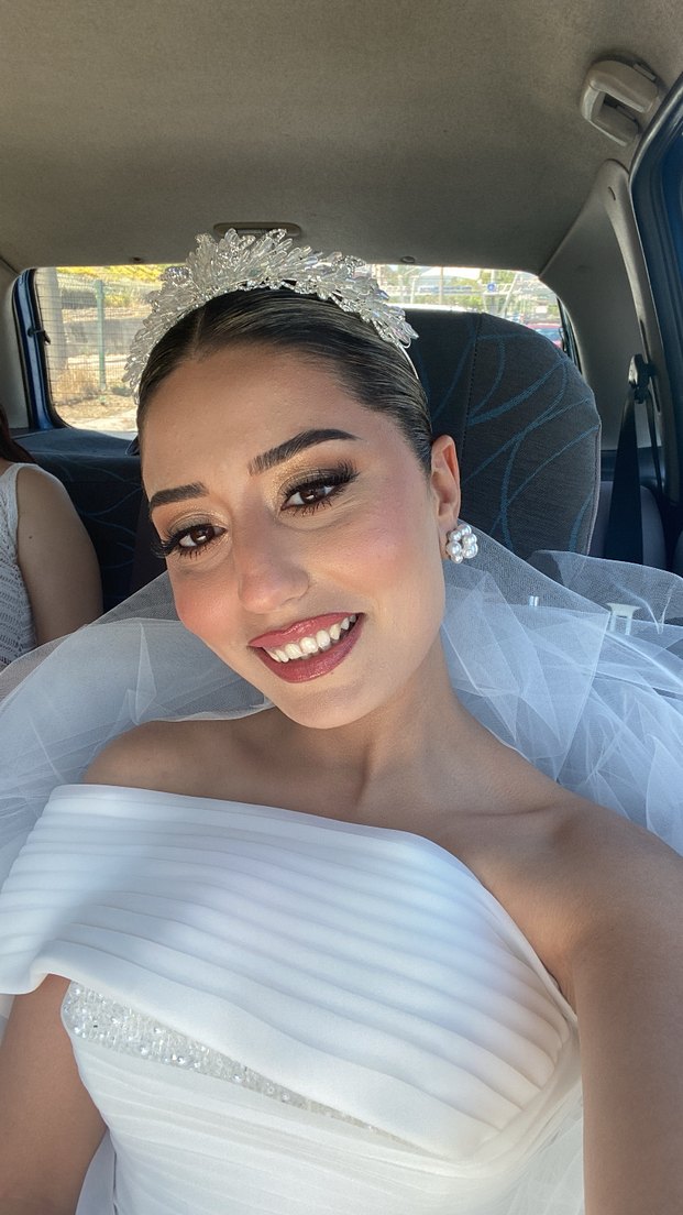 Straplez Beyaz A Kesim Uzun Gelinlik - Görsel 5