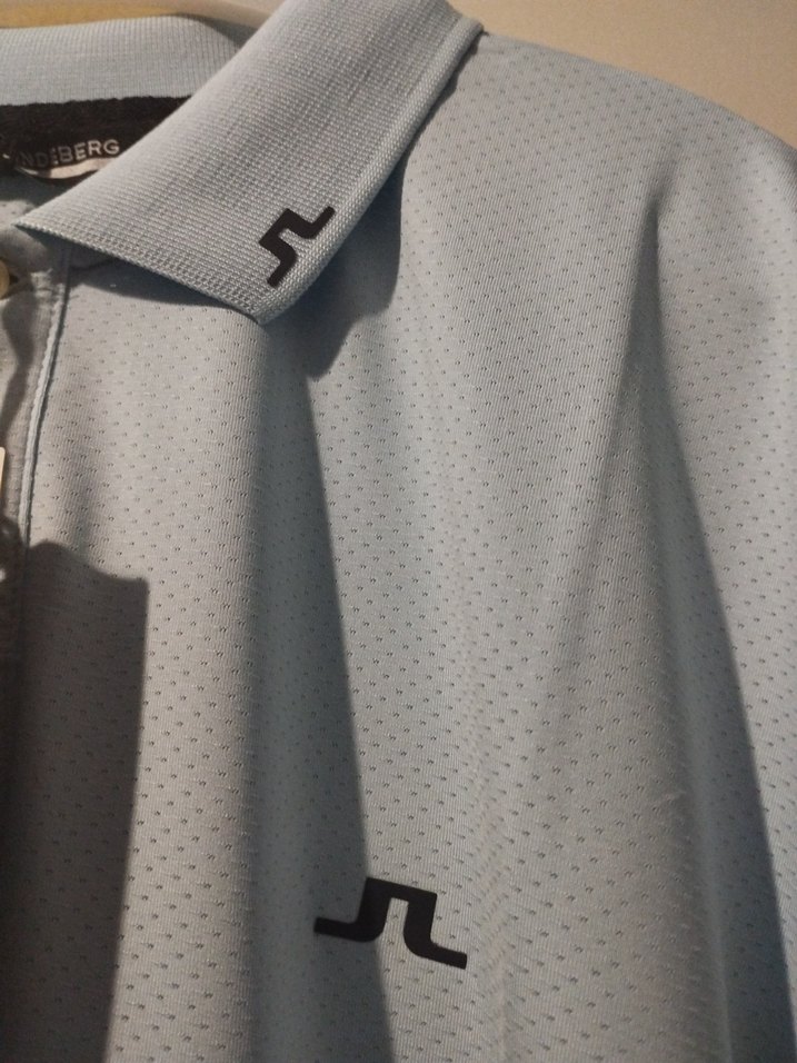 J.Lindeberg Gri Erkek Polo Tişört - Görsel 5