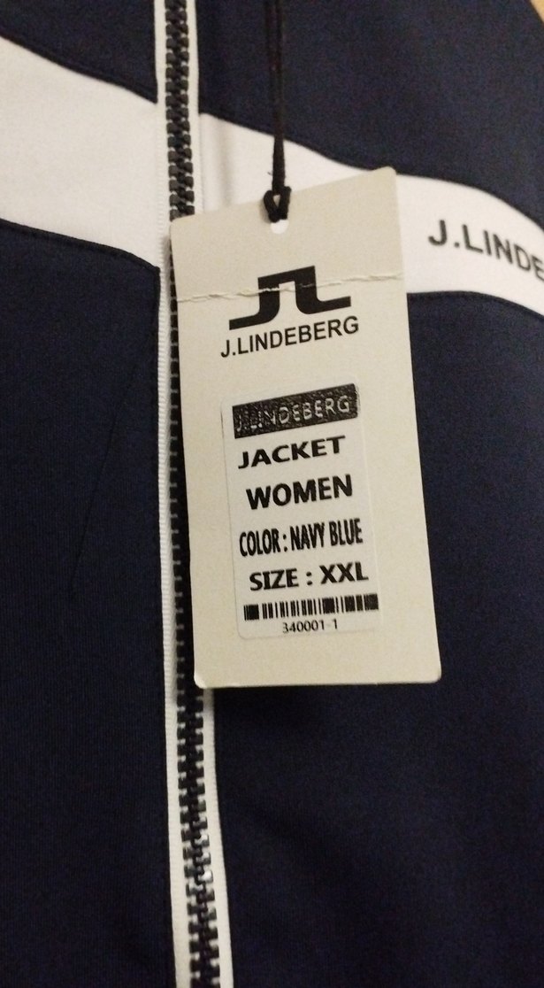 J.Lindeberg bayan Lacivert Fermuarlı üst - Görsel 2