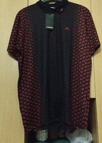 Erkek Siyah Desenli Örgü Polo Tişört - Görsel 2