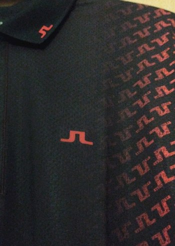 Erkek Siyah Desenli Örgü Polo Tişört - Görsel 5