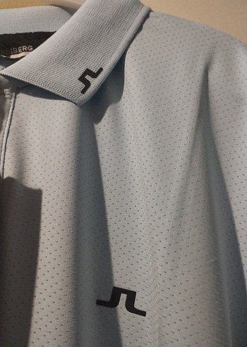 J.LINDEBERG Gri Erkek Polo Tişört - Görsel 3