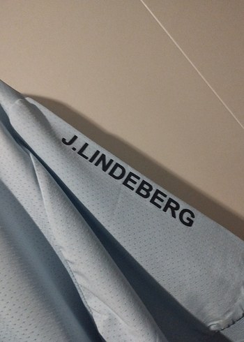 J.LINDEBERG Gri Erkek Polo Tişört - Görsel 4