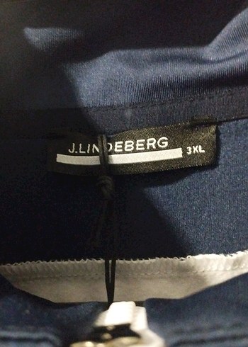 J.Lindeberg Lacivert Fermuarlı Erkek Yelek - Görsel 3
