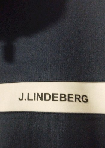 J.Lindeberg Lacivert Fermuarlı Erkek Yelek - Görsel 2