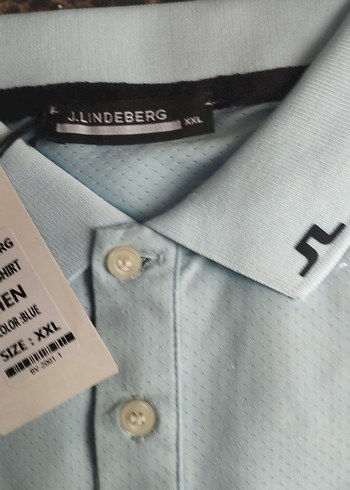 Lindberg Erkek Mavi Kısa Kollu Polo Tişört - Görsel 3