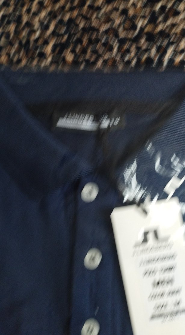 J.Lindeberg Lacivert Erkek Denim Polo Tişört - Görsel 3