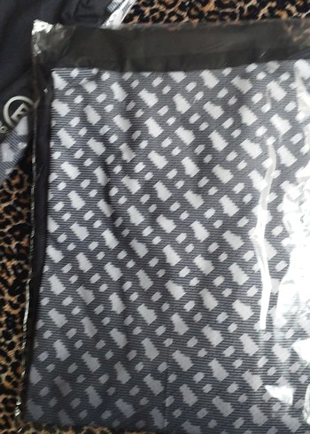 Erkek Siyah Baskılı Polo Tişört XXL - Görsel 4