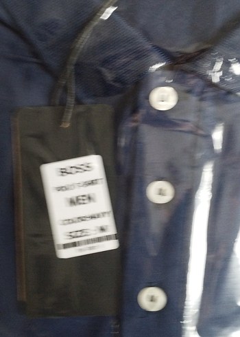 lacivert Rock Punk Tarzı Erkek Polo Tişört - Görsel 2