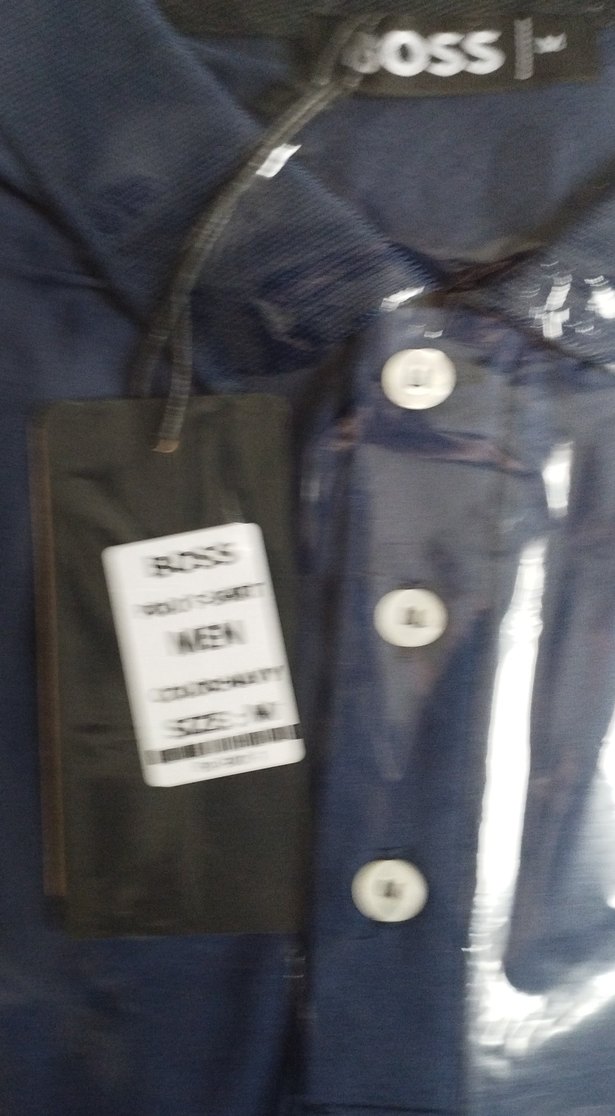 lacivert Rock Punk Tarzı Erkek Polo Tişört - Görsel 2