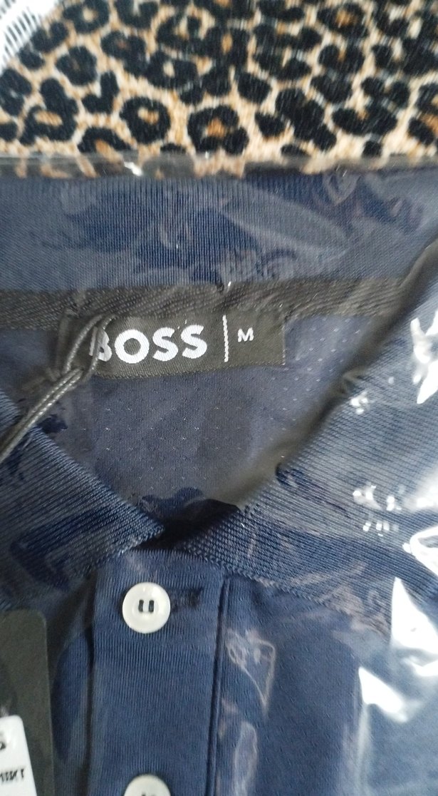 lacivert Rock Punk Tarzı Erkek Polo Tişört - Görsel 3