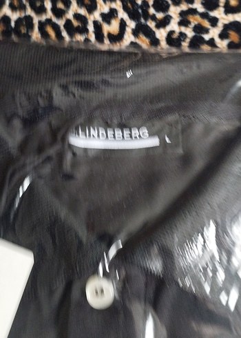 J.Lindeberg Siyah Erkek Polo Tişört - Görsel 3