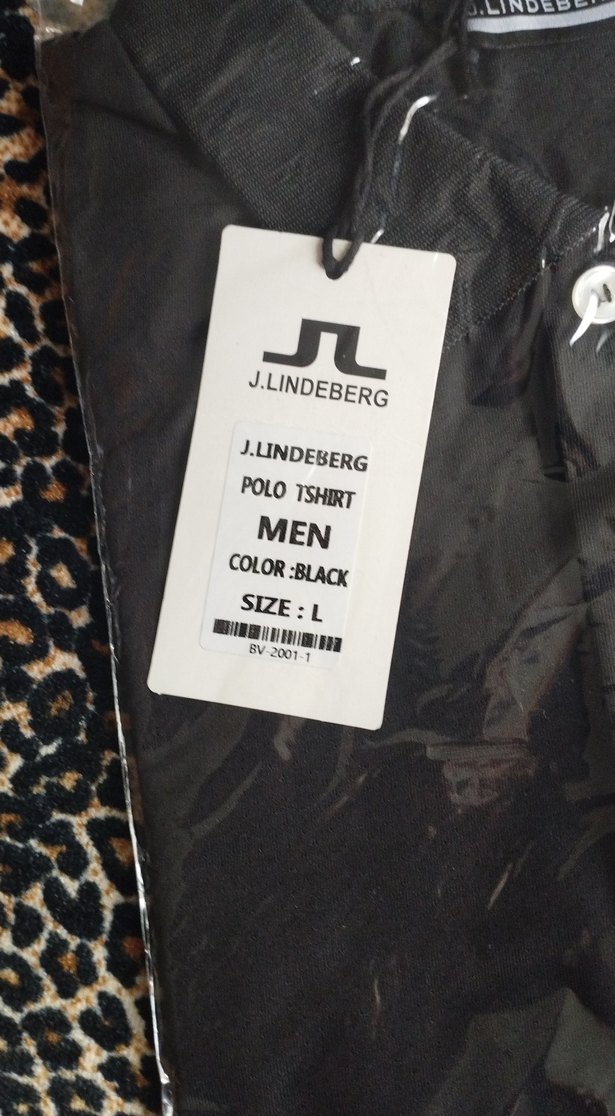 J.Lindeberg Siyah Erkek Polo Tişört - Görsel 2