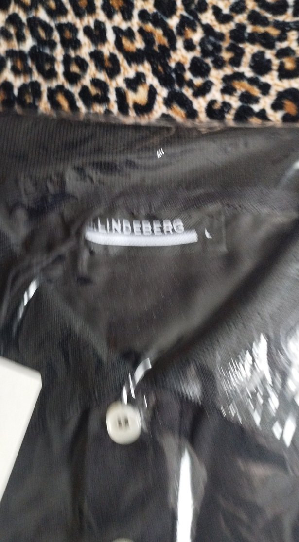 J.Lindeberg Siyah Erkek Polo Tişört - Görsel 3