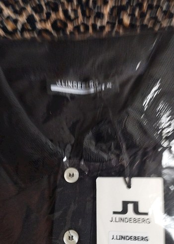 J.Lindeberg Siyah Erkek Polo Yaka Tişört XL - Görsel 3