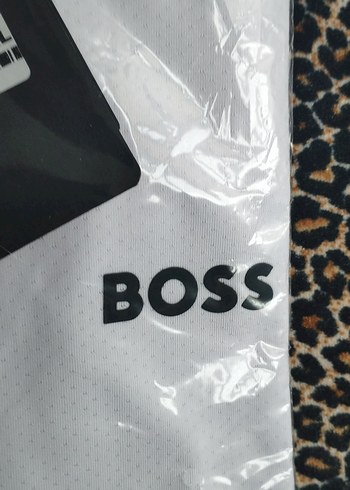 Beyaz Erkek Polo Tişört Boss 2XL - Görsel 4