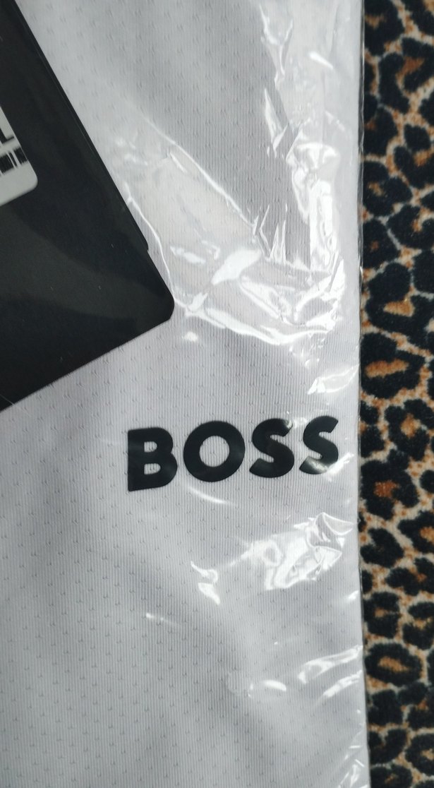 Beyaz Erkek Polo Tişört Boss 2XL - Görsel 4