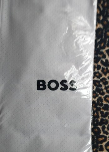 Beyaz Boss Erkek Polo Tişört - Görsel 3