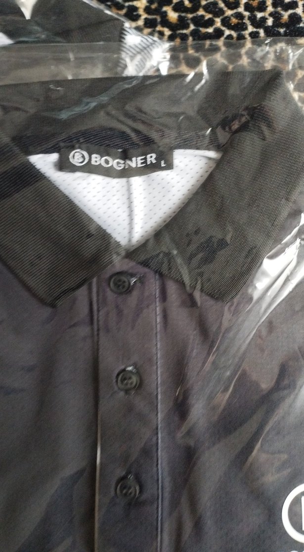 BOGNER Siyah Erkek Polo Tişört - Görsel 2