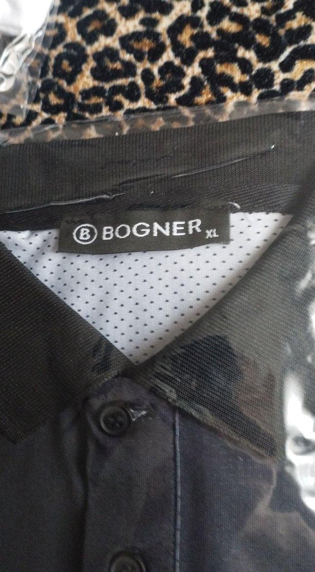 Erkek Siyah Düğmeli Polo Yaka Tişört - Görsel 3