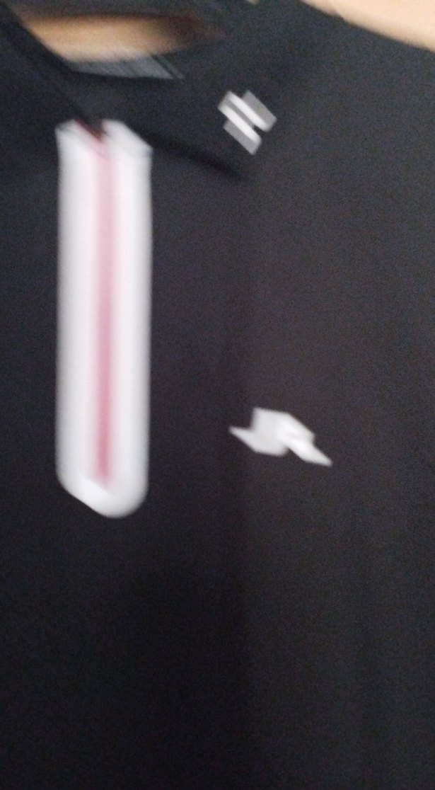 Fermuarlı Siyah Erkek Polo Tişört - Görsel 2