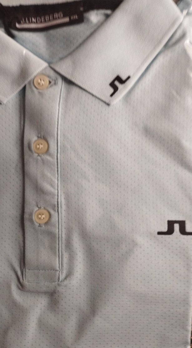 Erkek Mavi Polo Tişört Düğmeli Yaka - Görsel 4