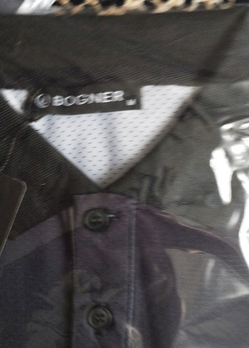 Bogner Erkek Siyah Baskılı Polo Tişört - Görsel 3