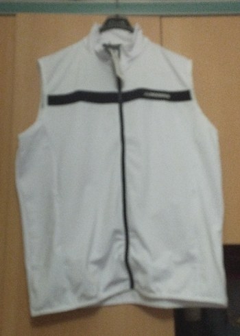 J.Lindeberg Beyaz Fermuarlı Erkek Yelek - Görsel 2