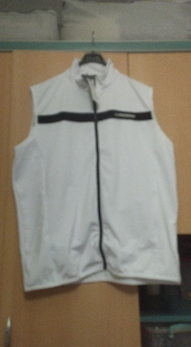 J.Lindeberg Beyaz Fermuarlı Erkek Yelek - Görsel 2