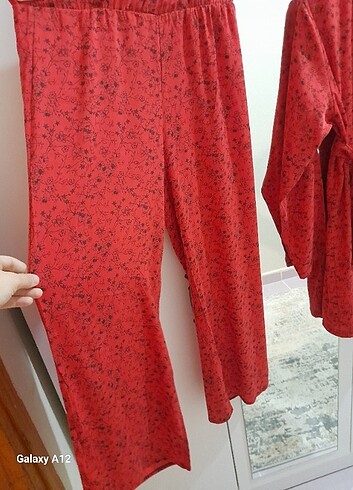 s Beden kırmızı Renk Organik pamuklu kimona tkm 