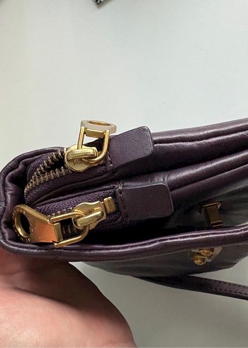 Beden mor Renk Marc Jacobs Mor Deri Kadın Çanta
