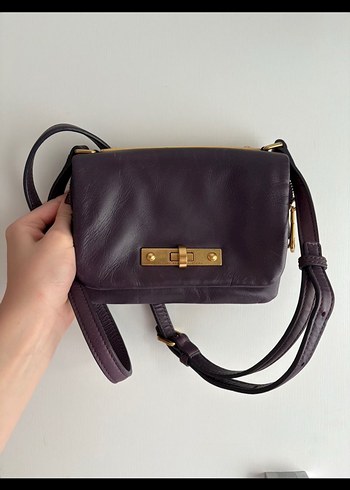 Marc Jacobs Mor Deri Kadın Çanta