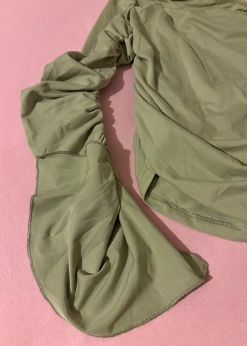 Sheinside Drapeli Uzun Kollu Kadın Bluz