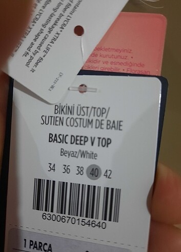 l Beden Penti bikini üstü