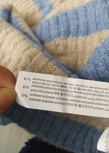 Stradivarius Crop Kazak - Görsel 5