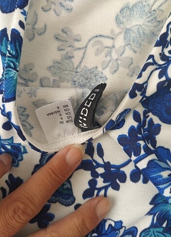 s Beden mavi Renk H&M Elbise 