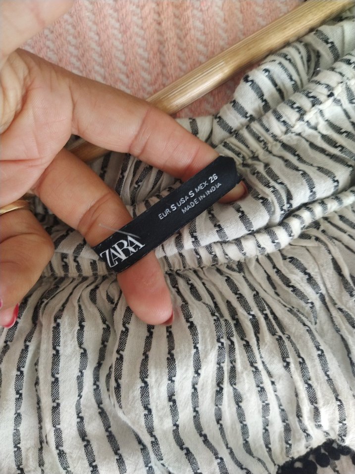 Askılı, Fırfırlı Bohem Midi Elbise - Görsel 4