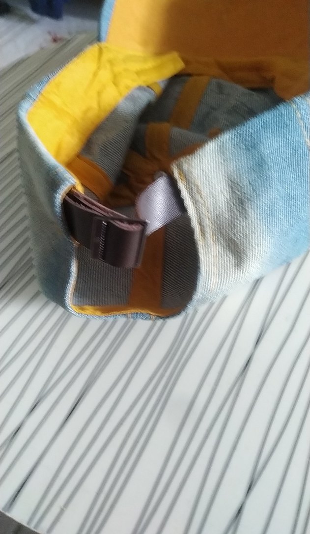 Boncuk Detaylı Kot Kadın Şapka - Görsel 3