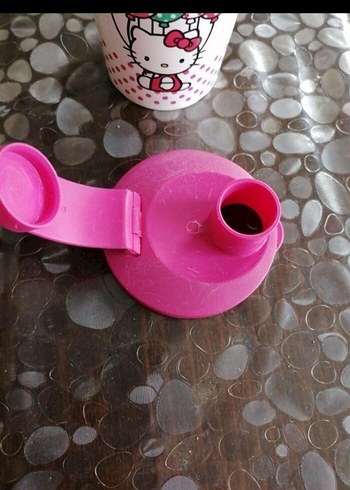 Tupperware Renkli Hello Kitty Bardak