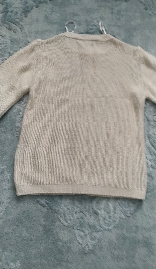 Kız Çocuk Bohem Örgü Hırka - Görsel 4