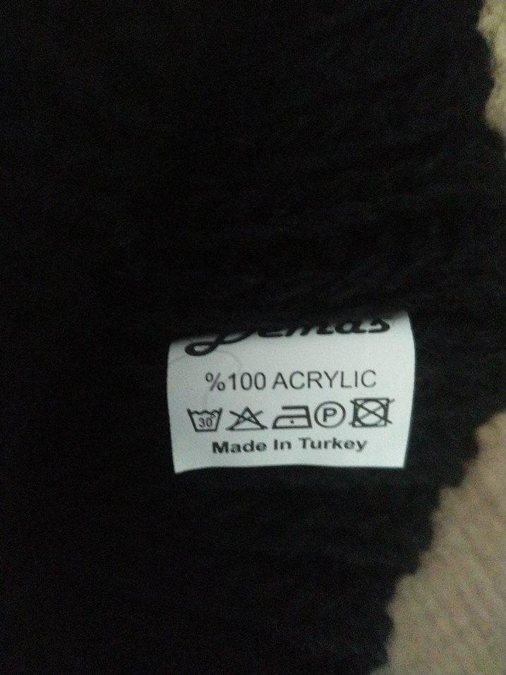 Gri Örgülü Kadın Bere - Görsel 2