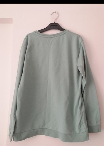 Uzun Kollu Basic Sweatshirt - Görsel 2