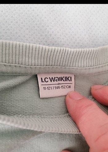 Uzun Kollu Basic Sweatshirt - Görsel 3