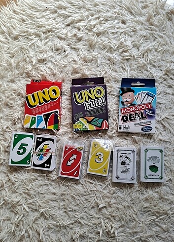 Beden Uno /uno flip/monopoly deal