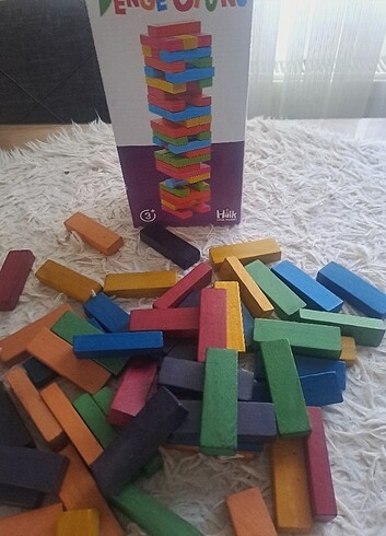 JENGA (DENGE OYUNU RENKLİ)