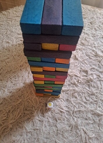 Beden Renk RENKLİ JENGA (zarlı)