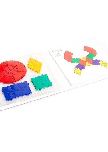 Beden Çocuklar için Renkli H.E.D. Puzzle