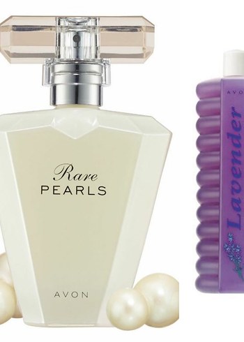 Avon Rare Pearls Kadın Parfümü ve 75 ml Köpük