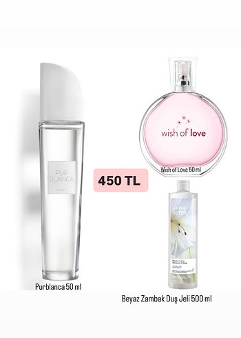 Purblanca ve Wish of Love Kadın Parfüm Seti